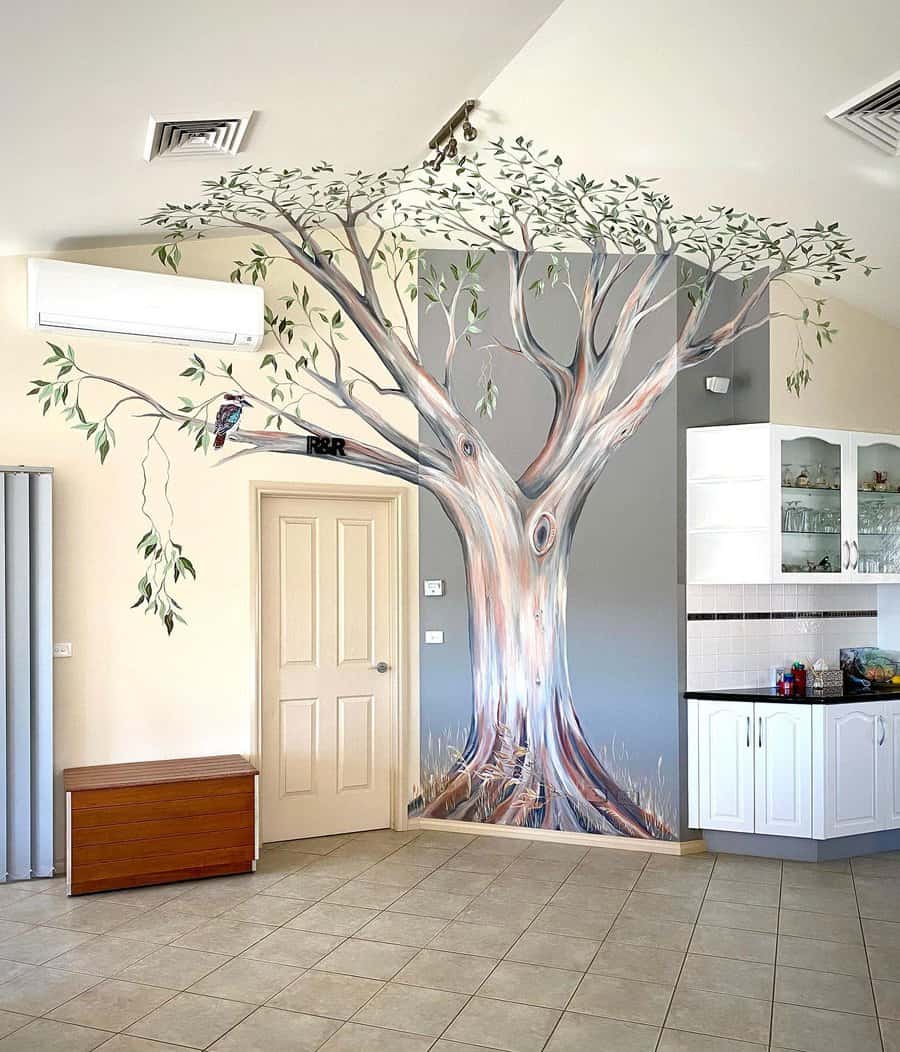 Tree Wall Mural Ideas Daringtodreamaustralia