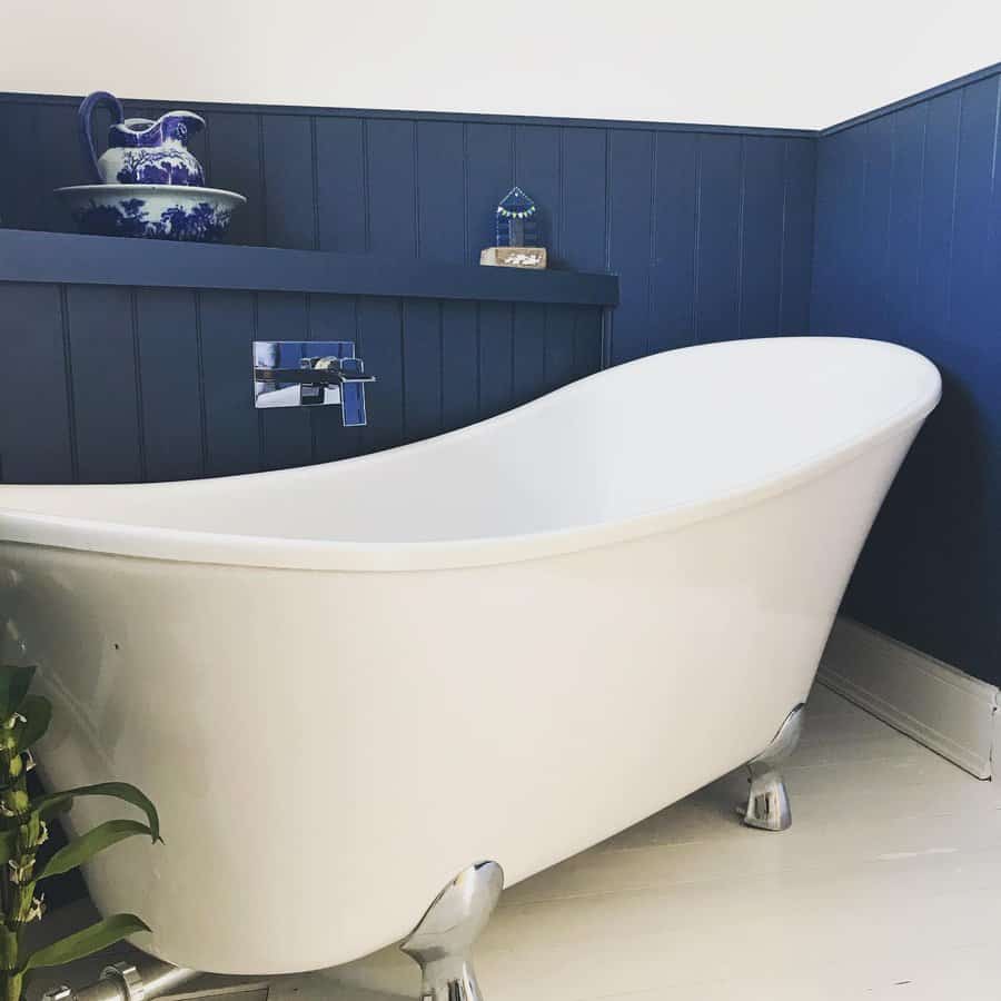 Vintage Blue Bathroom Ideas Hills View