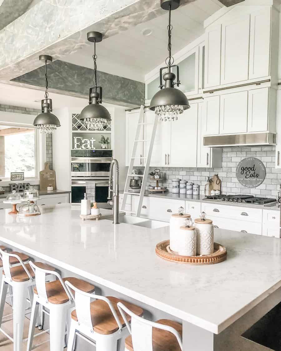 Vintage Kitchen Island Pendant Lighting Ideas Kira Turner