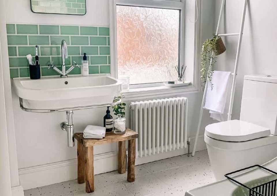 White Small Bathroom Ideas On A Budget Our Victorian Place