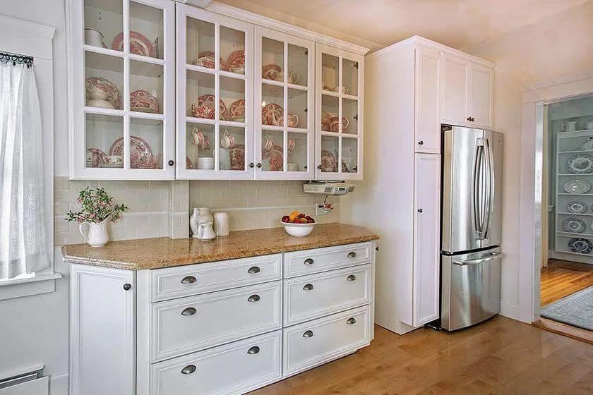 Country Style White Kitchen Cabinets Ideas Geckitchencabinetsdepot