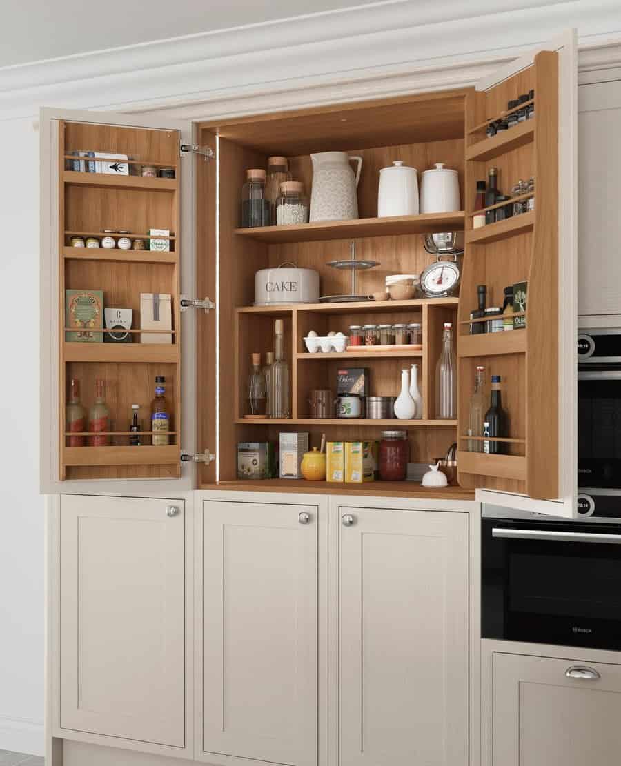 Custom Pantry Cabinet Ideas Merewaykitchens