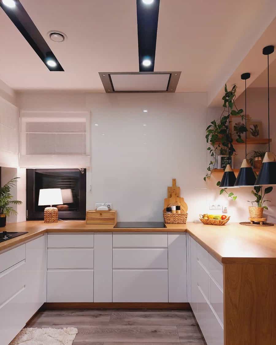 Handleless White Kitchen Cabinets Ideas Nasz Dom Nela