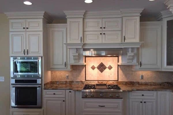 Raised Panel White Kitchen Cabinets Ideas Geckitchencabinetsdepot