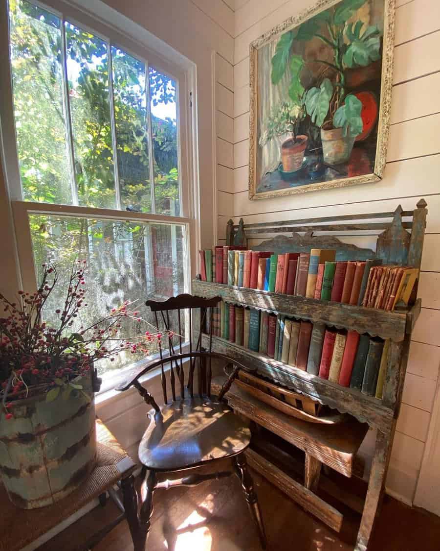 Bookcase Reading Nook Design Ideas Bluewillowhomeandfarm