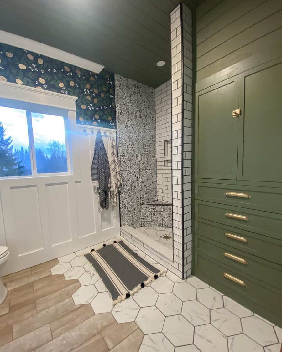 Built In Shower Storage Ideas Crafting In The Country