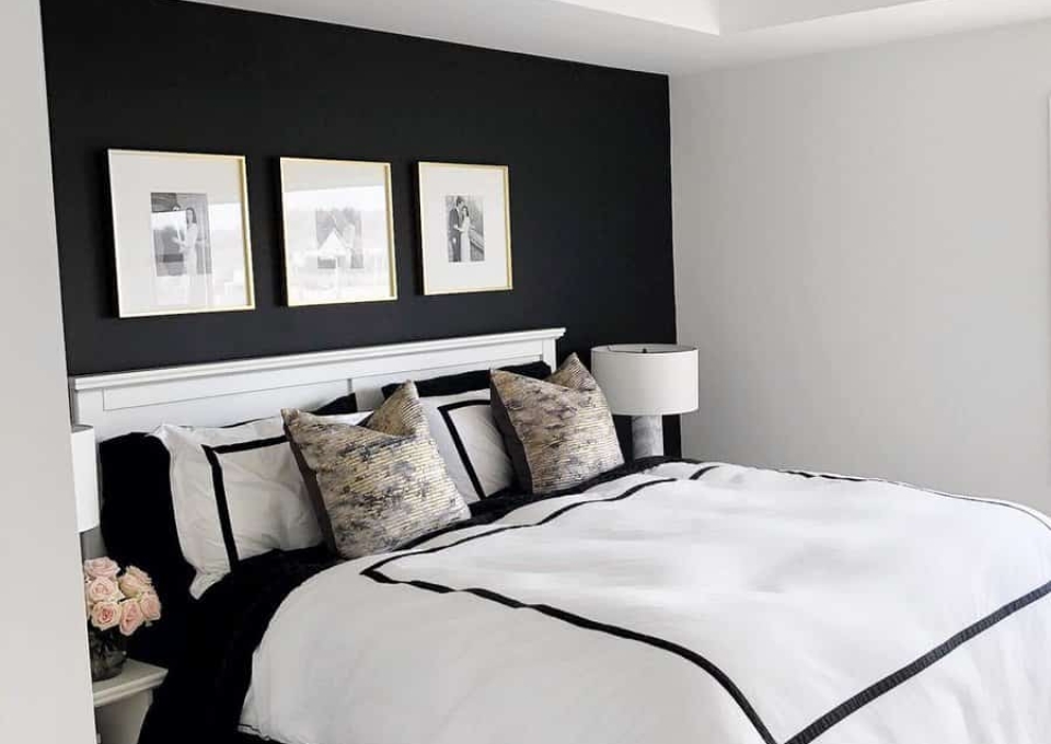 Contemporary Black And White Bedroom Ideas Chloewaind