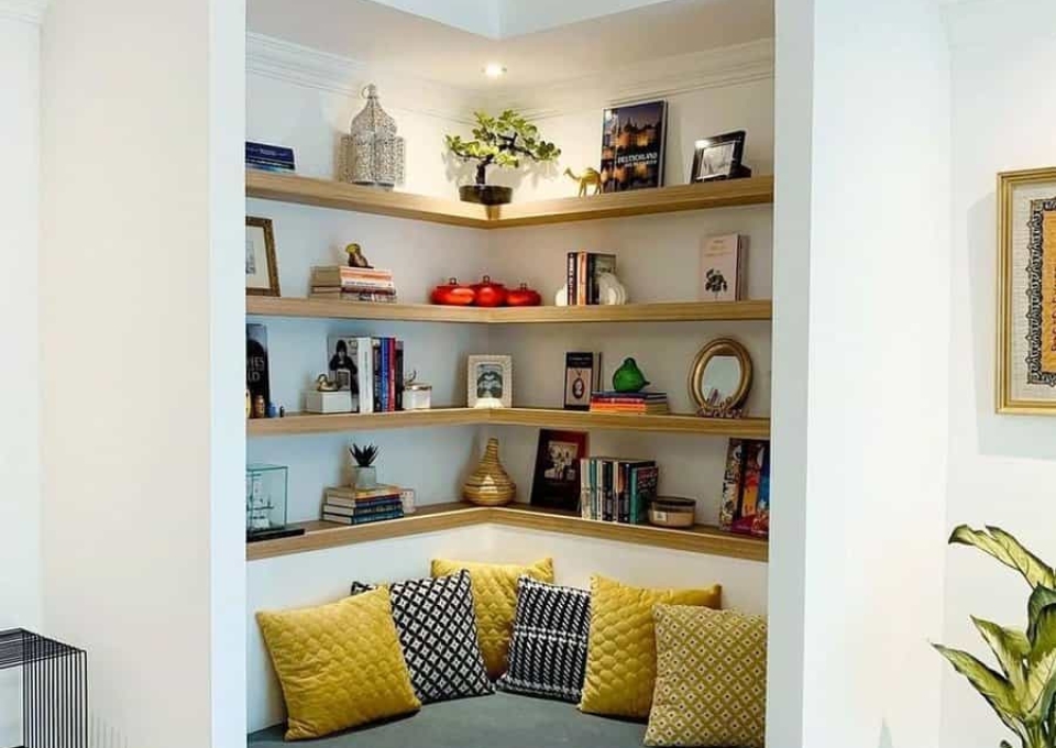 Corner Reading Nook Design Ideas Abmodular