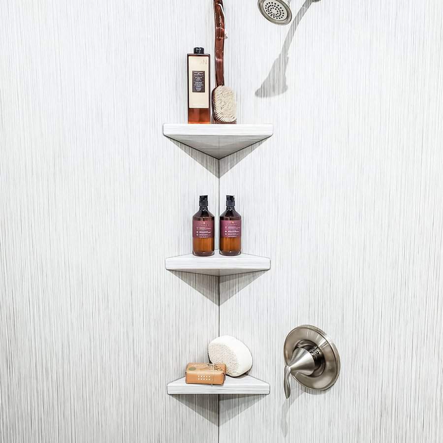 Corner Shelves Shower Storage Ideas Rebathnkitchens