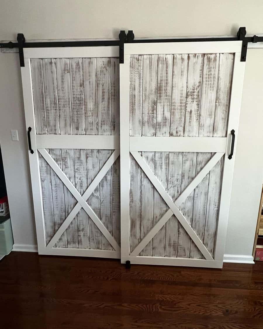 Double Barn Door Ideas Deldiyde