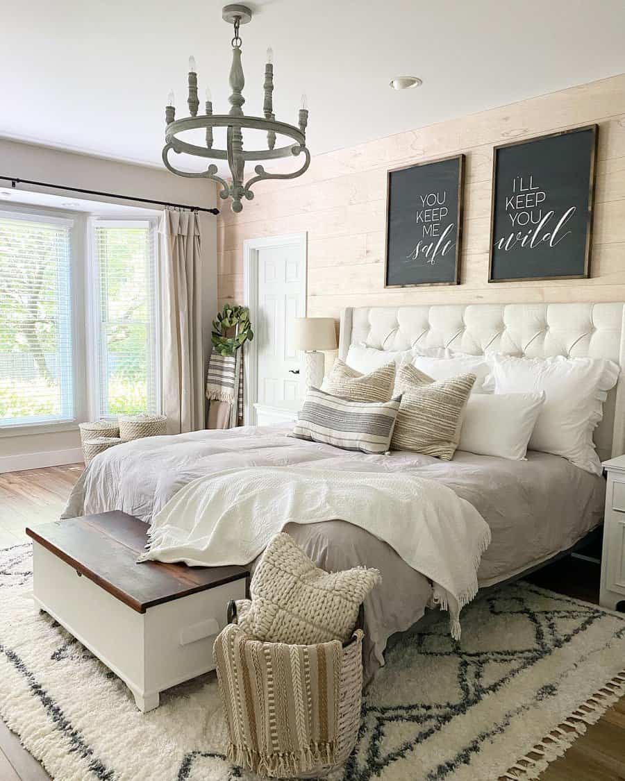 Farmhouse Cozy Bedroom Ideas Thehawkins Onthehill