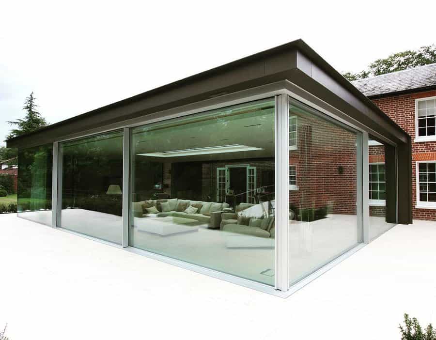 Glass Covered Patio Ideas Minimalwindowsuk