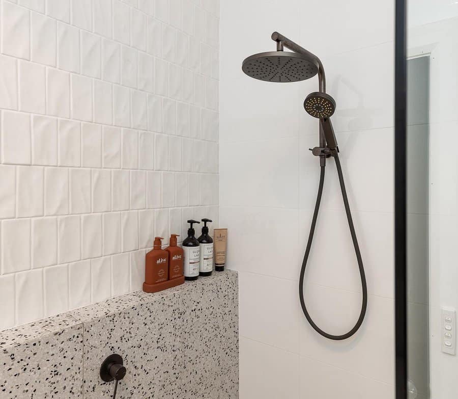 Ledge Shower Storage Ideas Anthonymaloneconstructions