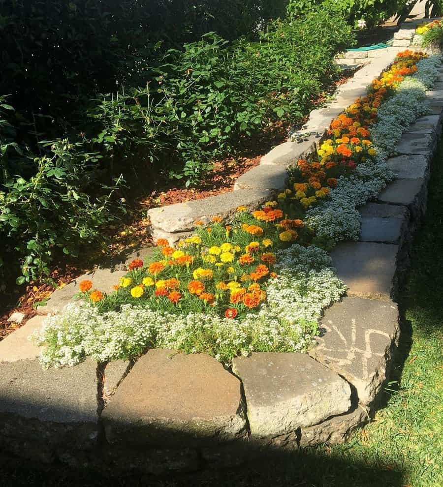 Long Flower Bed Ideas Canolandscapingandgardencare