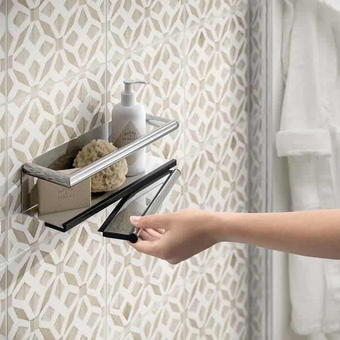 Modern Shower Storage Ideas Surreytiles