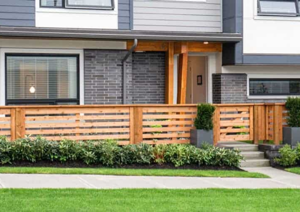 Modern Wood Fence Ideas