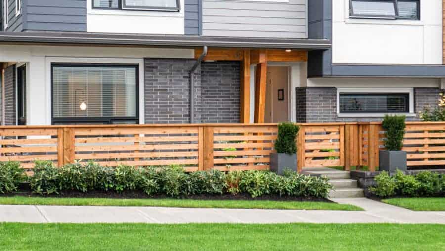 Modern Wood Fence Ideas