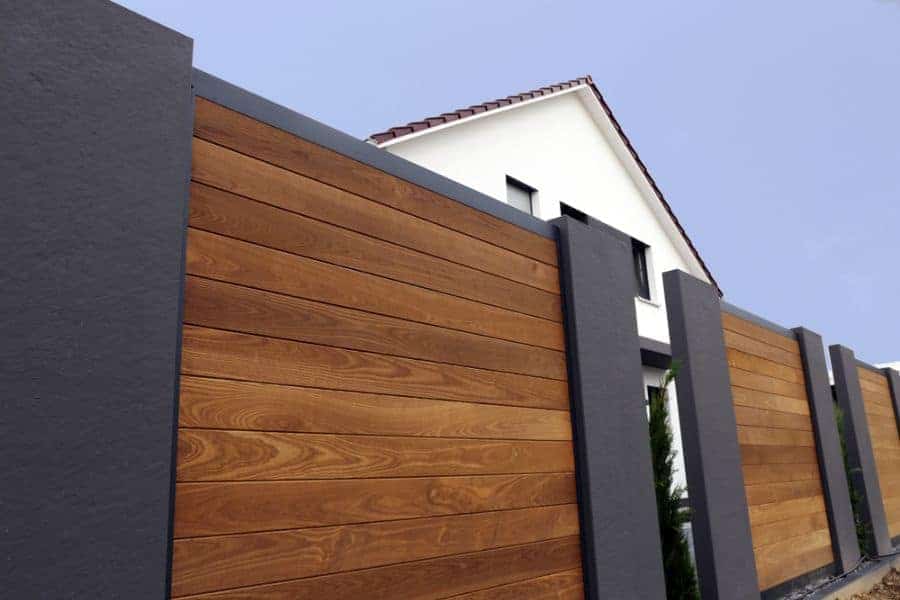 Modern Wood Fence Ideas