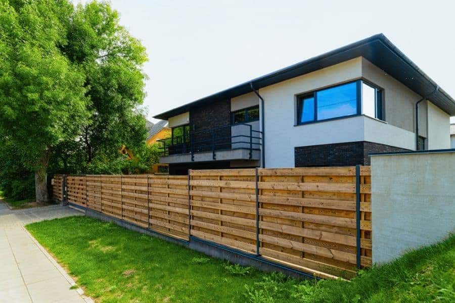 Modern Wood Fence Ideas