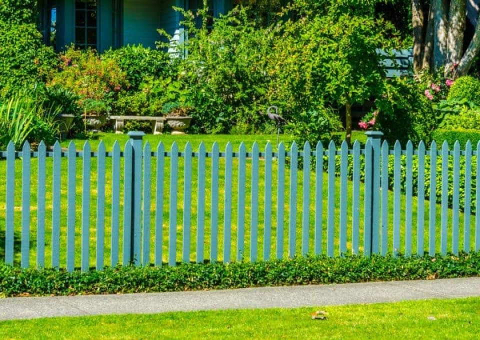 Picket Wood Fence Ideas