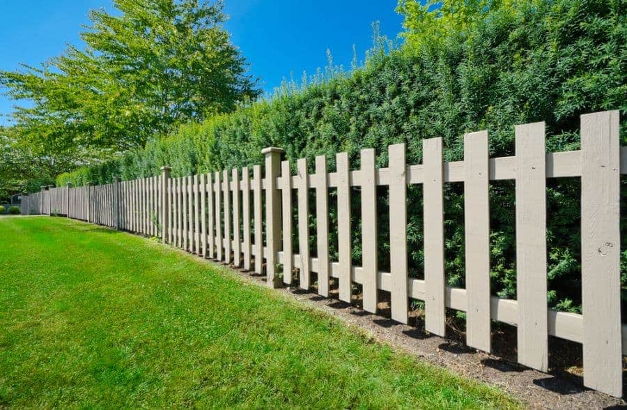 Picket Wood Fence Ideas