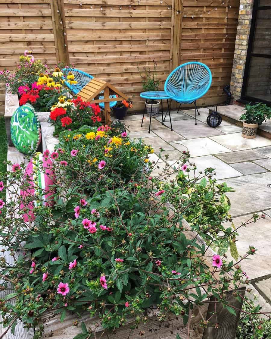 Raised Flower Bed Ideas Edwardian London Terrace