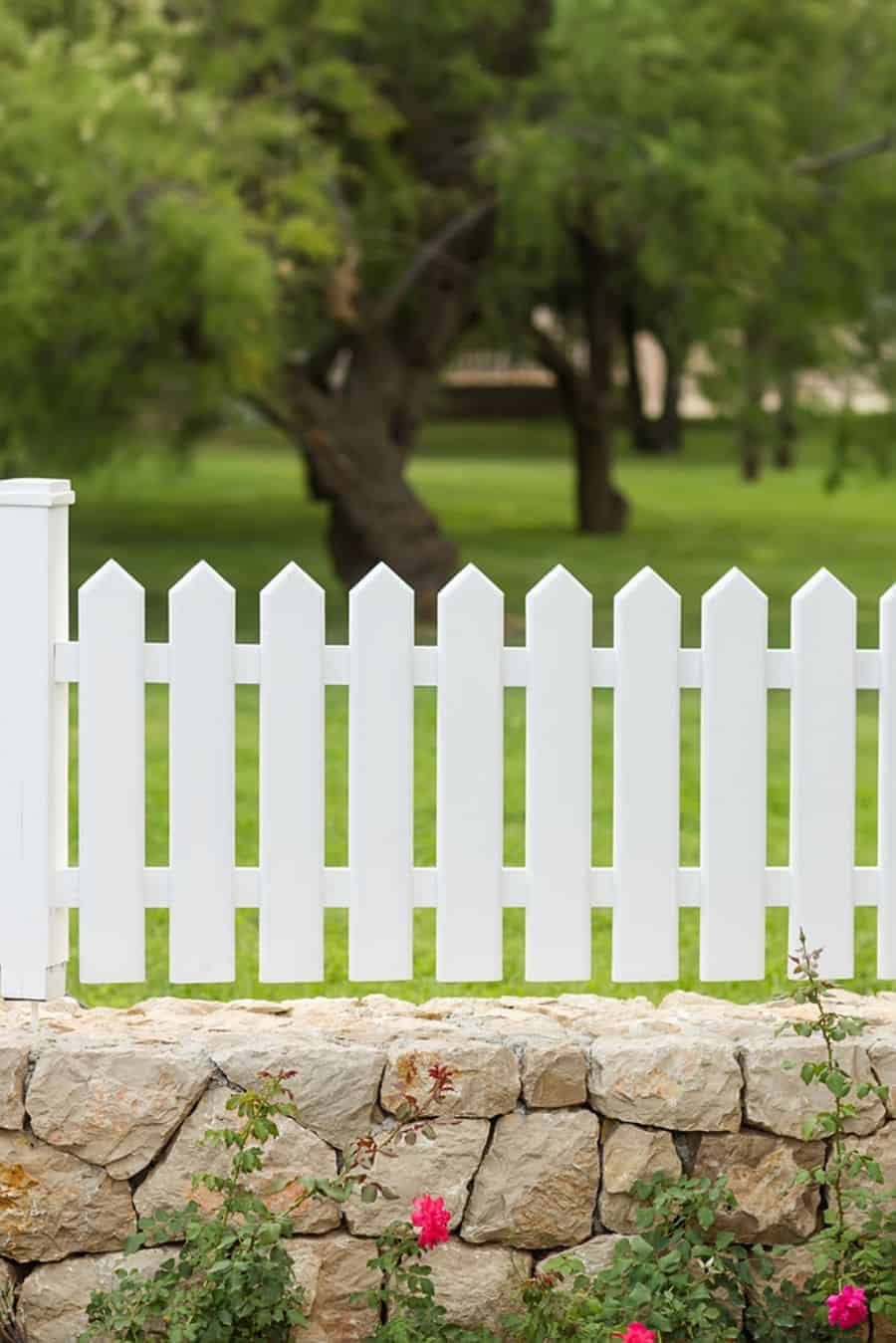 Ranch Country Wood Fence Ideas