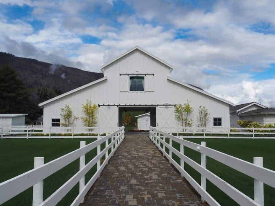 Ranch Country Wood Fence Ideas