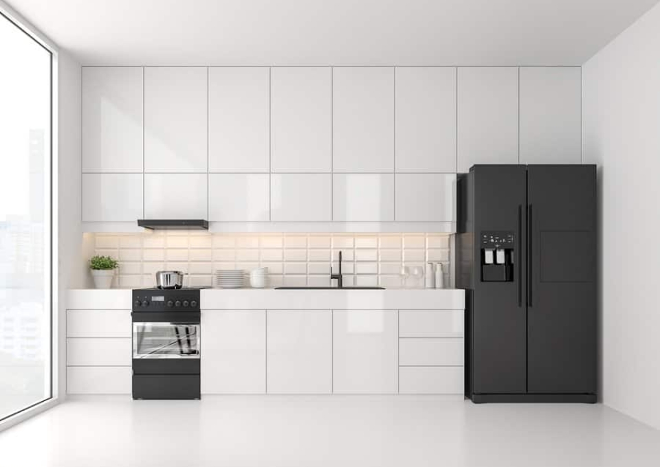 Seamless And Modern Kitchen Cabinets Ideas Shutterstock Onzon