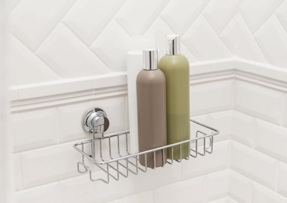 Wall Mount Shelves Shower Storage Ideas