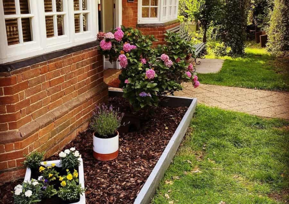 Wood Flower Bed Ideas Dandoel