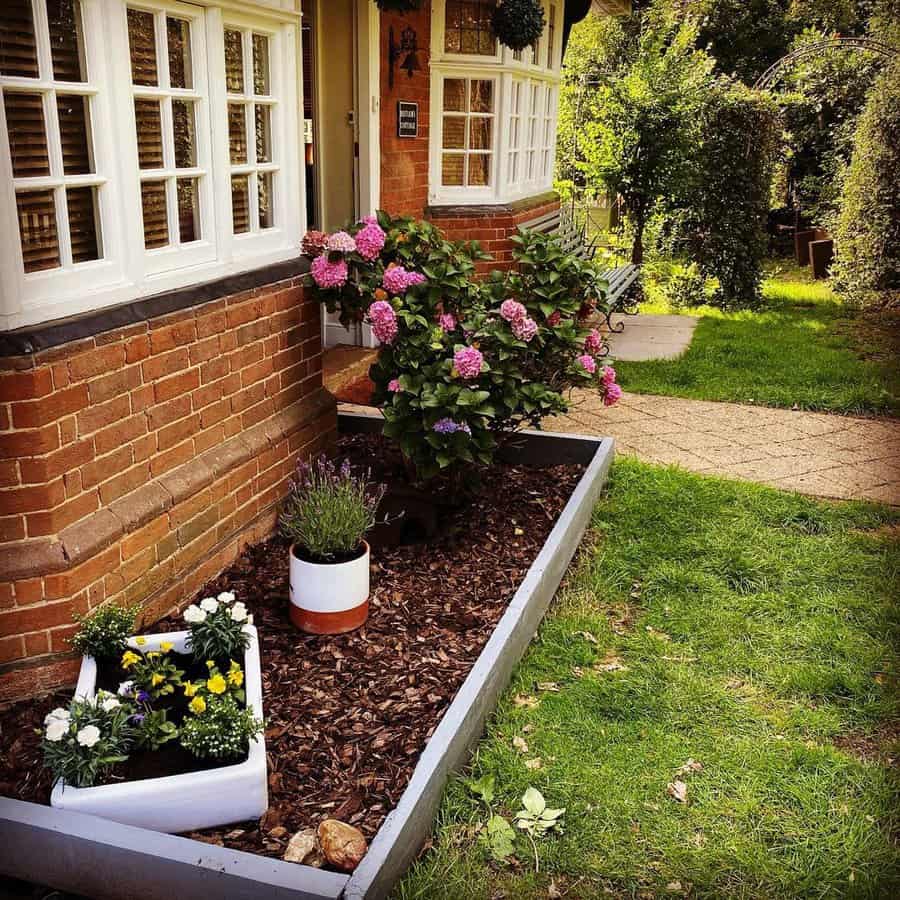 Wood Flower Bed Ideas Dandoel