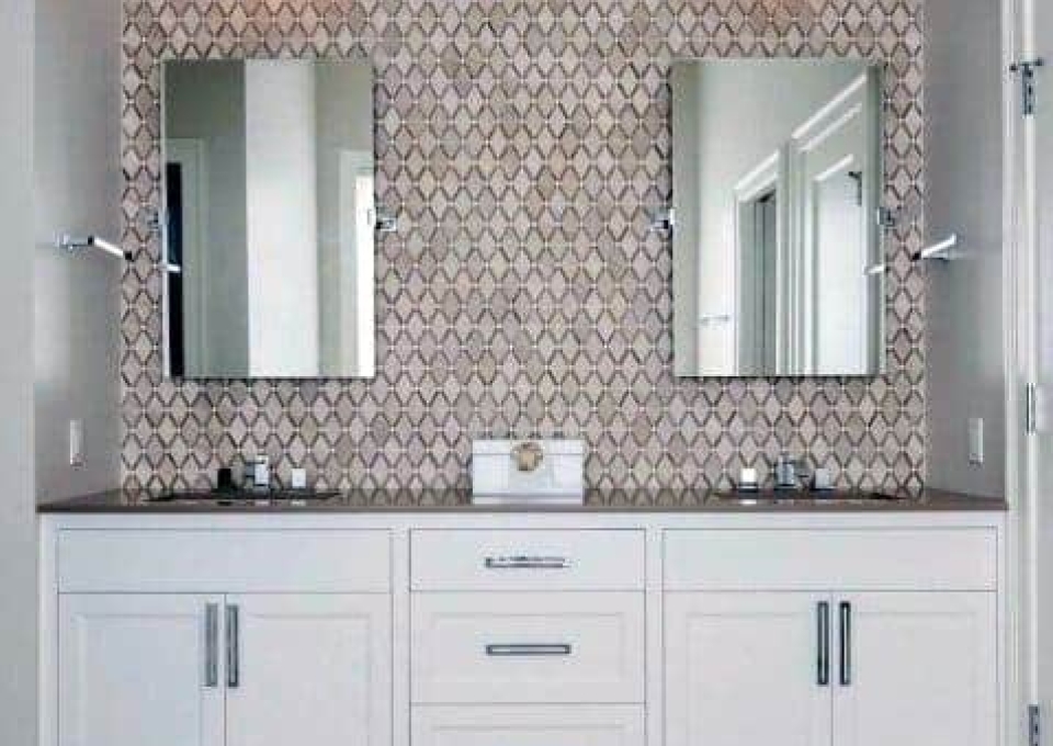 Excellent Interior Ideas Bathroom Vanity Painted White