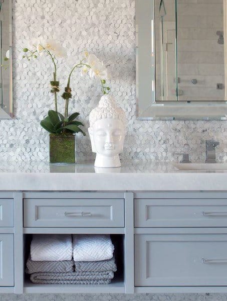 Magnificent Bathroom Backsplash Design Ideas