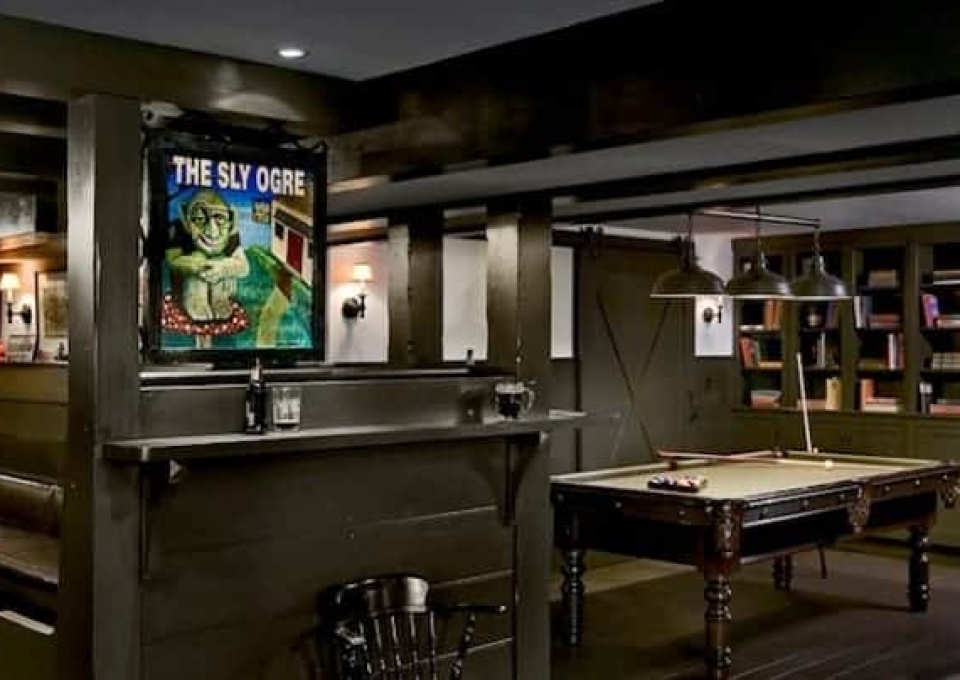 Modern Design Man Cave