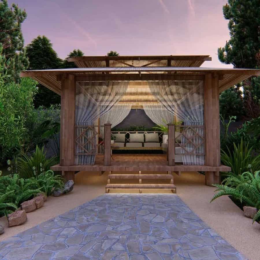 Wood Patio Deck Ideas Dahlia Design Studio